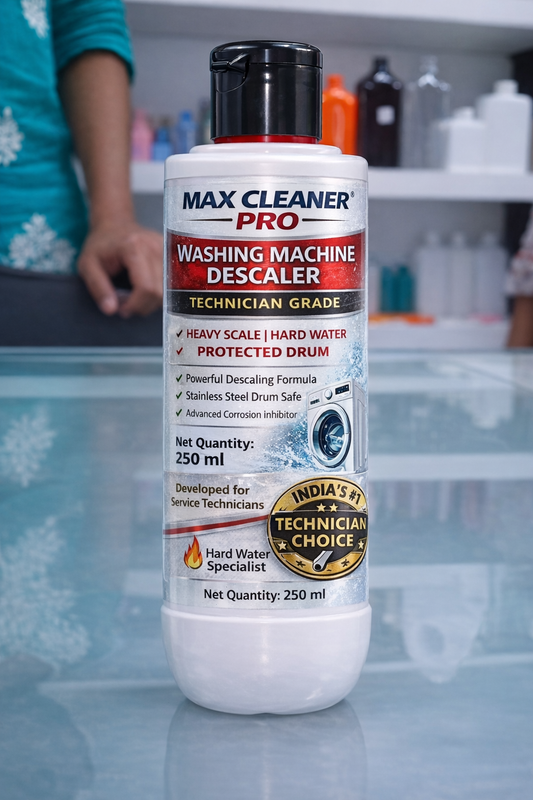 Max Cleaner Pro Washing Machine Drum Cleaner | Removes Dirt, Scale & Bad Odor